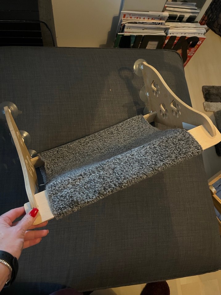 Vantuzlu Cama asılan Kedi yatağı - Görsel 2