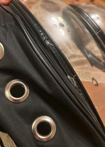 Siyah Astronot Kedi Sırt Taşıma Çantası - Görsel 5