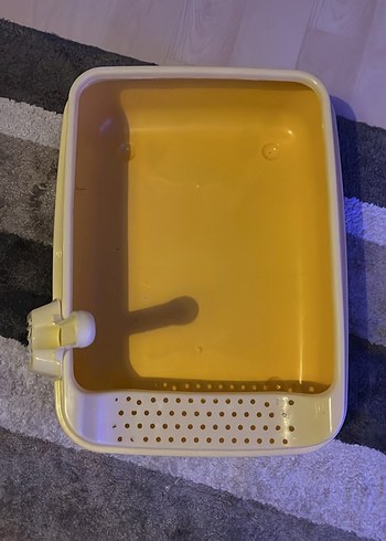 Elekli çerçeveli kürekli kedi tuvaleti - Görsel 4