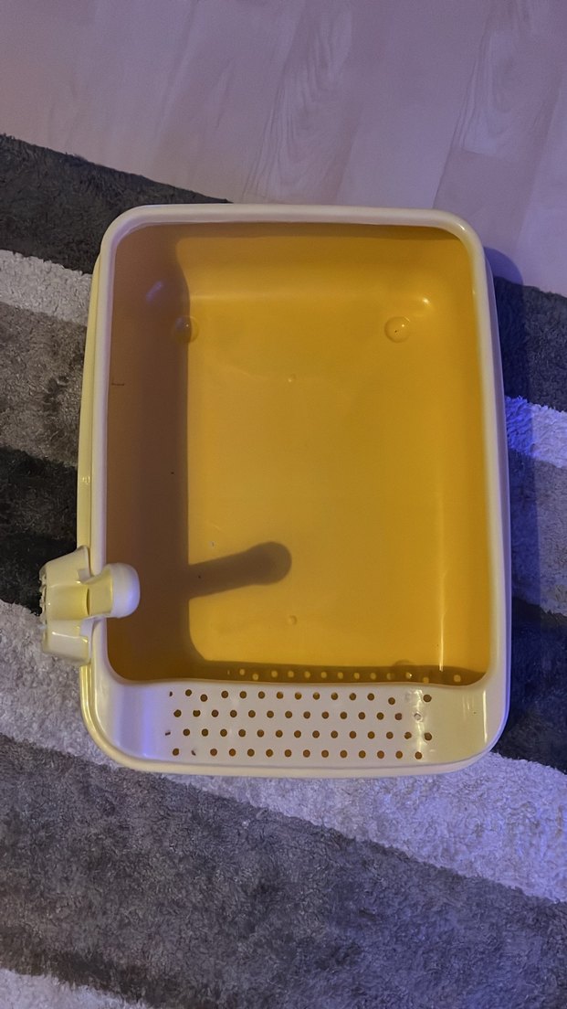 Elekli çerçeveli kürekli kedi tuvaleti - Görsel 4