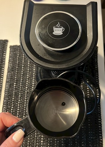 Arnica Siyah Türk Kahve Makinesi - Görsel 3