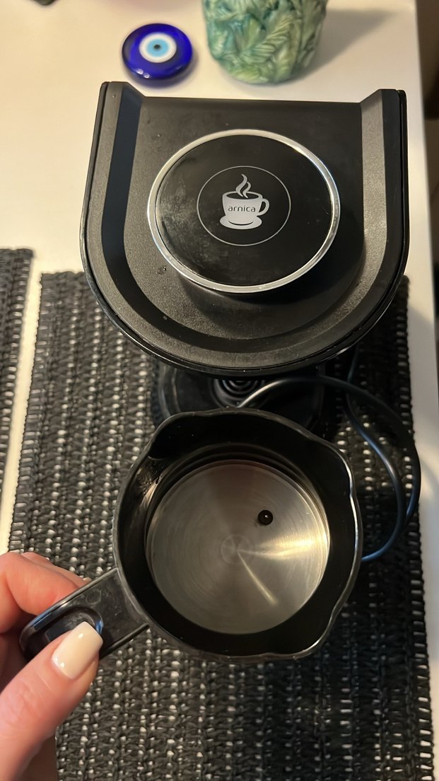 Arnica Siyah Türk Kahve Makinesi - Görsel 3