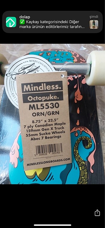 Mindless Profesyonel Kaykay Set