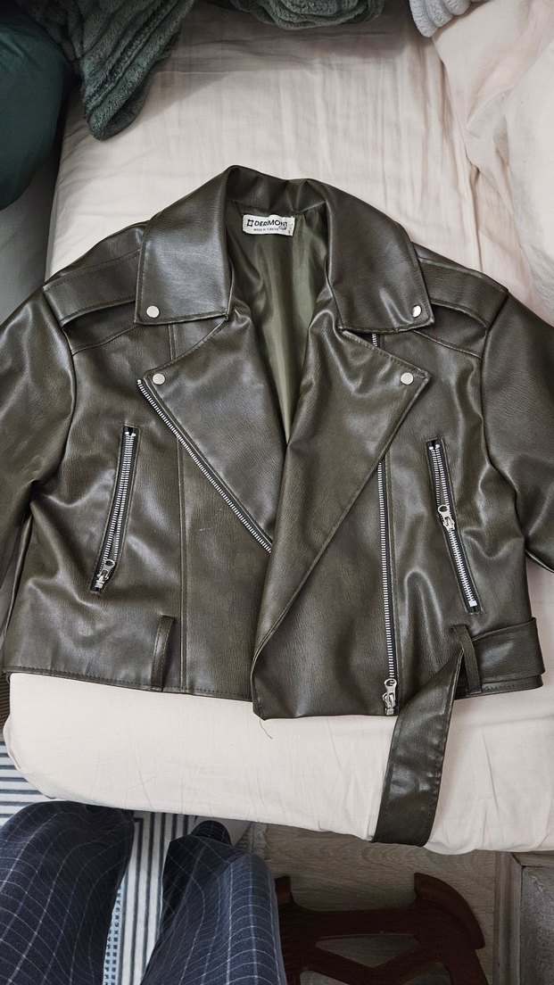 Kadın deri Ceket - Görsel 2