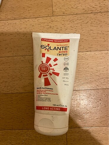Solante acne?s tınted