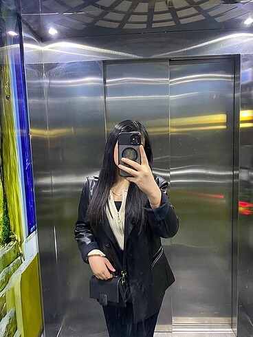 Deri blazer