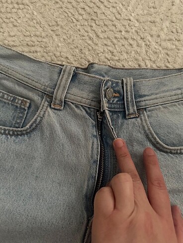 36 Beden mavi Renk Zara erkek şort