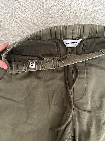 34 Beden haki Renk Jack jones erkek pantolon
