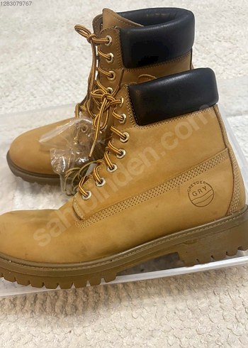 Greyder erkek Kahverengi Süet  Bot - Görsel 5