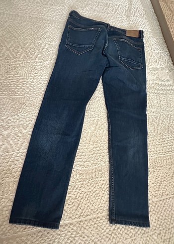 Erkek Lacivert Denim  Kot Pantolon - Görsel 3