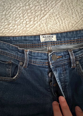 Erkek Lacivert Denim  Kot Pantolon - Görsel 4