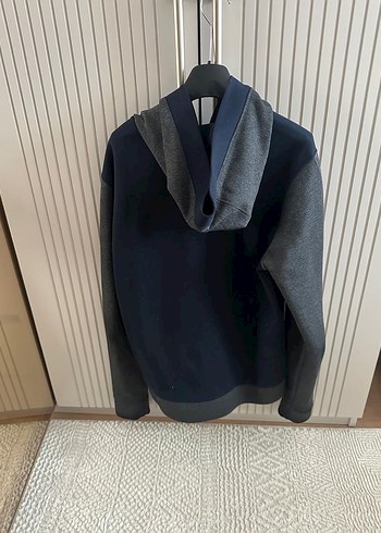 Gri Regular Fit Fermuarlı Erkek Ceket - Görsel 4