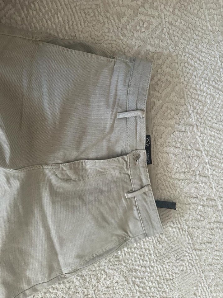 Gri Denim Erkek jean, Normal Boy, Düğmeli - Görsel 4