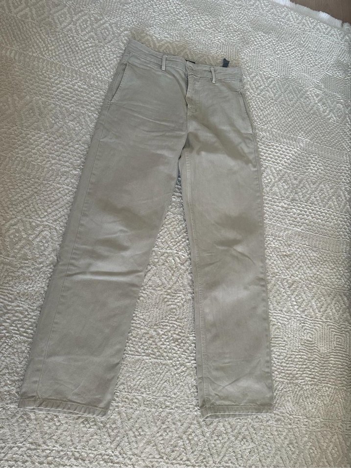 Gri Denim Erkek jean, Normal Boy, Düğmeli - Görsel 3