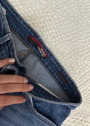 Erkek Mavi Regular Fit Denim Jean - Görsel 5