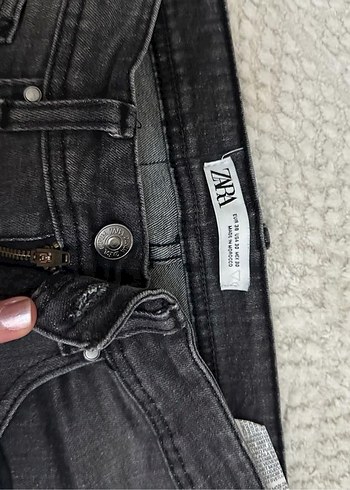 Gri Denim erkek Normal Kesim Jean - Görsel 5
