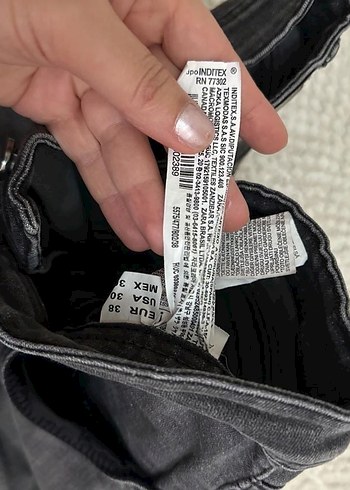 Gri Denim erkek Normal Kesim Jean - Görsel 6