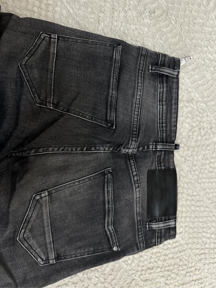 Gri Denim erkek Normal Kesim Jean - Görsel 4