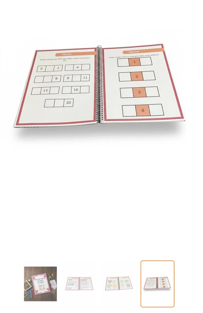 Sayılar Yaz-Sil Kavram Çalışmaları Kitabı - Görsel 4