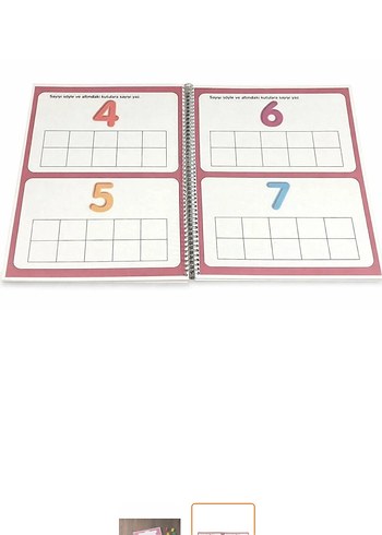 020 Sayıları Yaz Sil Etkinlik Kitabı - Görsel 2