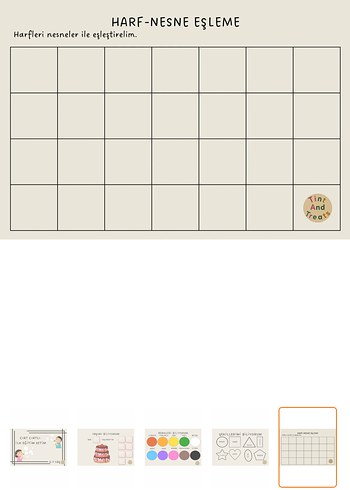Cırt Cırtlı İlk Eğitim Seti - Görsel 5