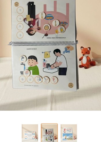 Küçük Adımlar Cırt Cırtlı Etkinlik Kitabı - Görsel 2