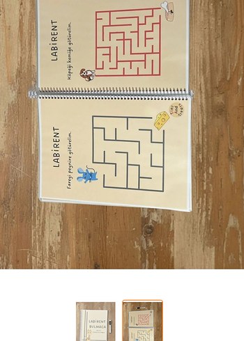 Yaz-Sil Labirent Bulmaca Kitabı - Görsel 2