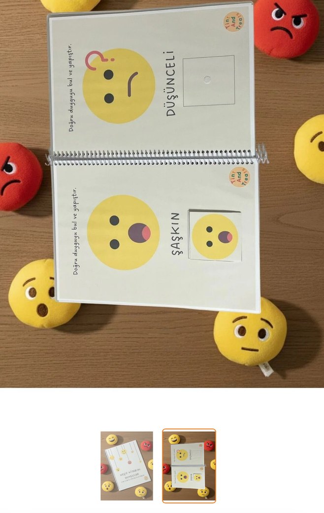 Keşif Kitabım Duygular Kitabı - Görsel 2