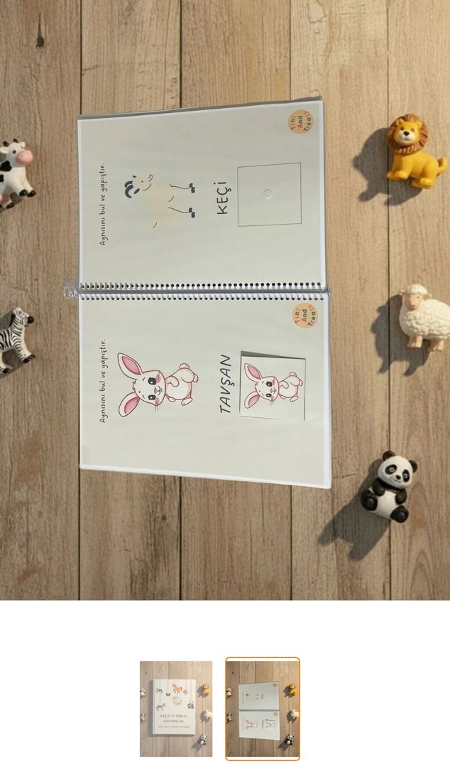 Keşif Kitabım: Hayvanlar Etkinlik Kitabı - Görsel 2