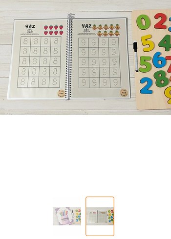 Sayılar Yaz-Sil Kitabı - Görsel 2