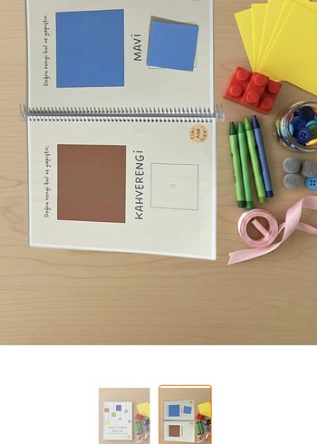 Keşif Kitabım: Renkler - Cırt Cırtlı Etkinlik Kitabı - Görsel 2