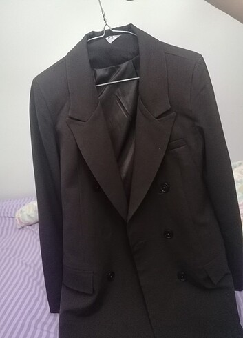 s Beden kahverengi Renk Acıkahve blazer ceket 