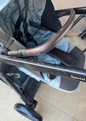 Kanz x-Go Yeşil Bebek Arabası - Anakucağı ile - Görsel 7