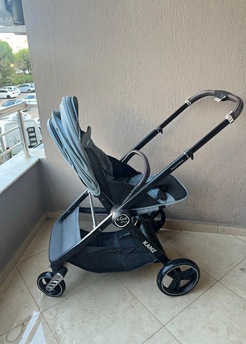 Kanz x-Go Yeşil Bebek Arabası - Anakucağı ile - Görsel 8