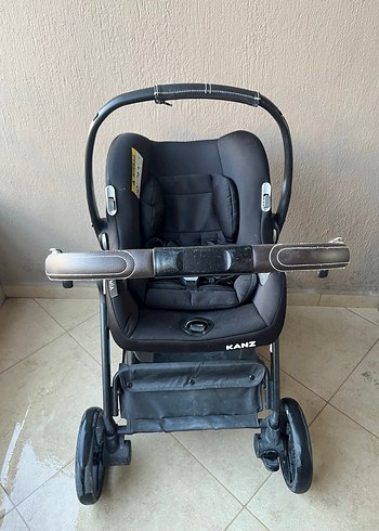 Kanz x-Go Yeşil Bebek Arabası - Anakucağı ile - Görsel 3