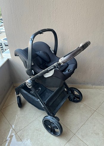 Kanz x-Go Yeşil Bebek Arabası - Anakucağı ile - Görsel 2