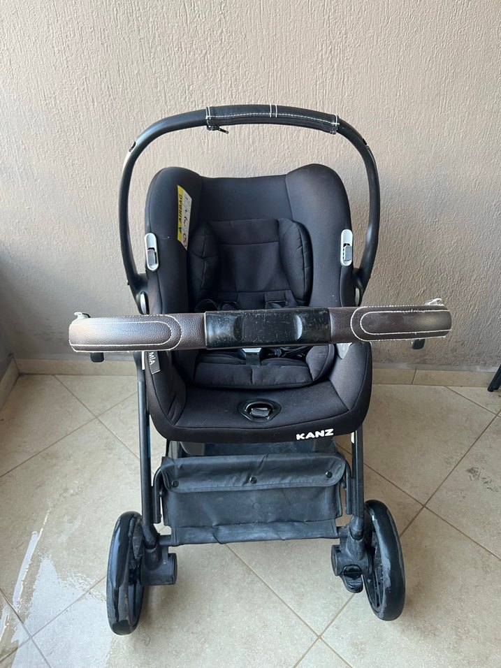 Kanz x-Go Yeşil Bebek Arabası - Anakucağı ile - Görsel 3