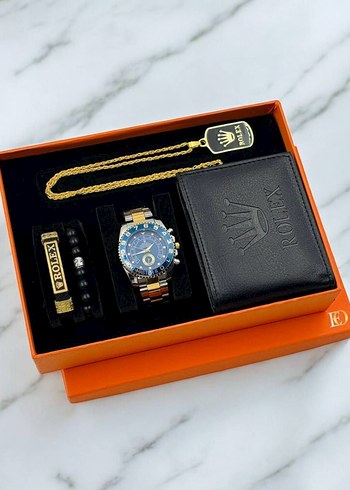 Erkek Rolex Saat Seti