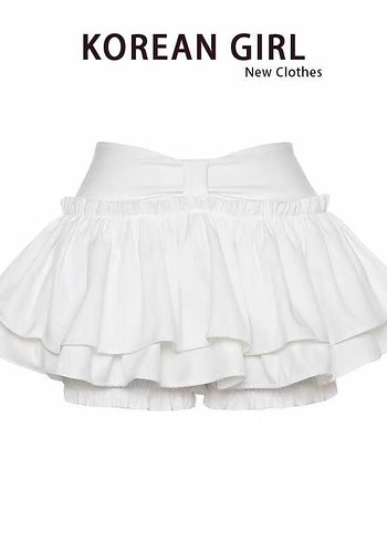 mini şortlu etek