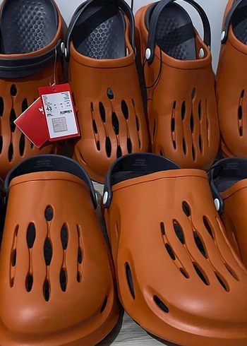 Tokalı Turuncu İçi Antresit Erkek Terlik - Görsel 2