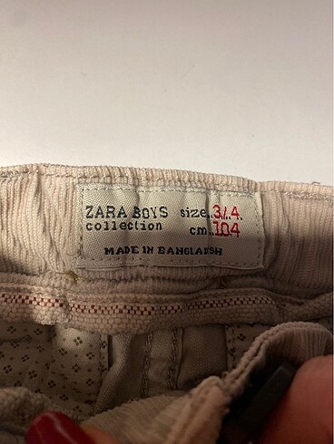 12-18 Ay Beden ERKEK ÇOCUK PANTALON ZARA