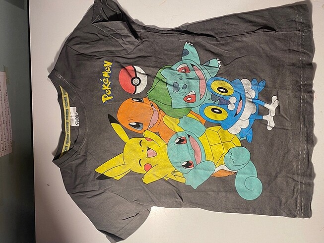 ERKEK ÇOCUK POKEMON TİŞÖRT