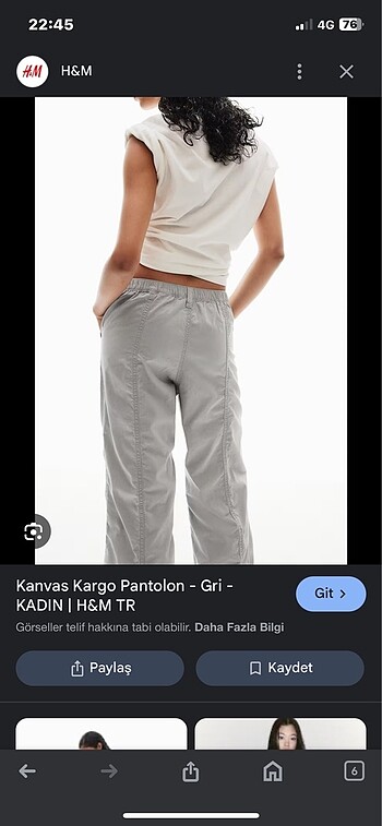 Kargo pantolon - Görsel 2