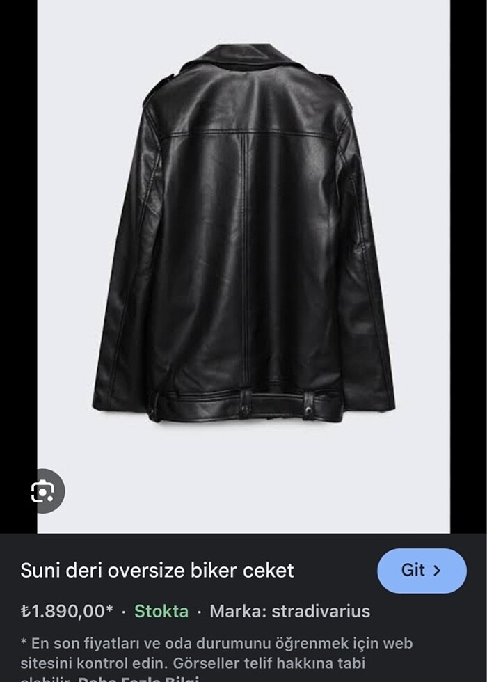 Deri ceket - Görsel 2