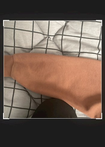 Kadın Kahverengi Fermuarlı Sweatshirt - Görsel 2