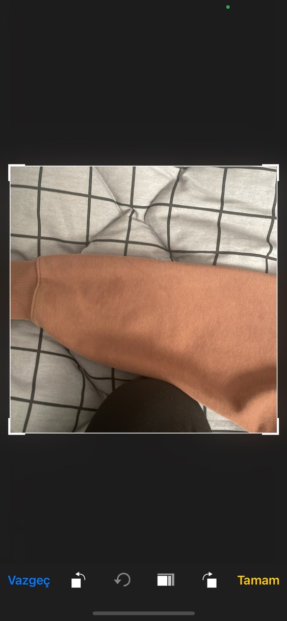 Kadın Kahverengi Fermuarlı Sweatshirt - Görsel 2