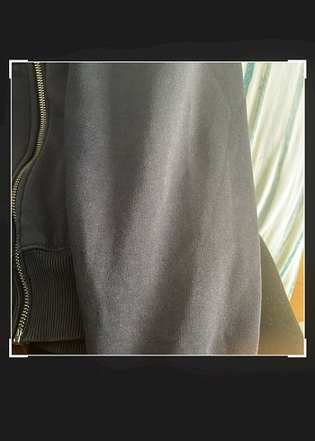 Lacivert Fermuarlı Kadın Sweatshirt - Görsel 4