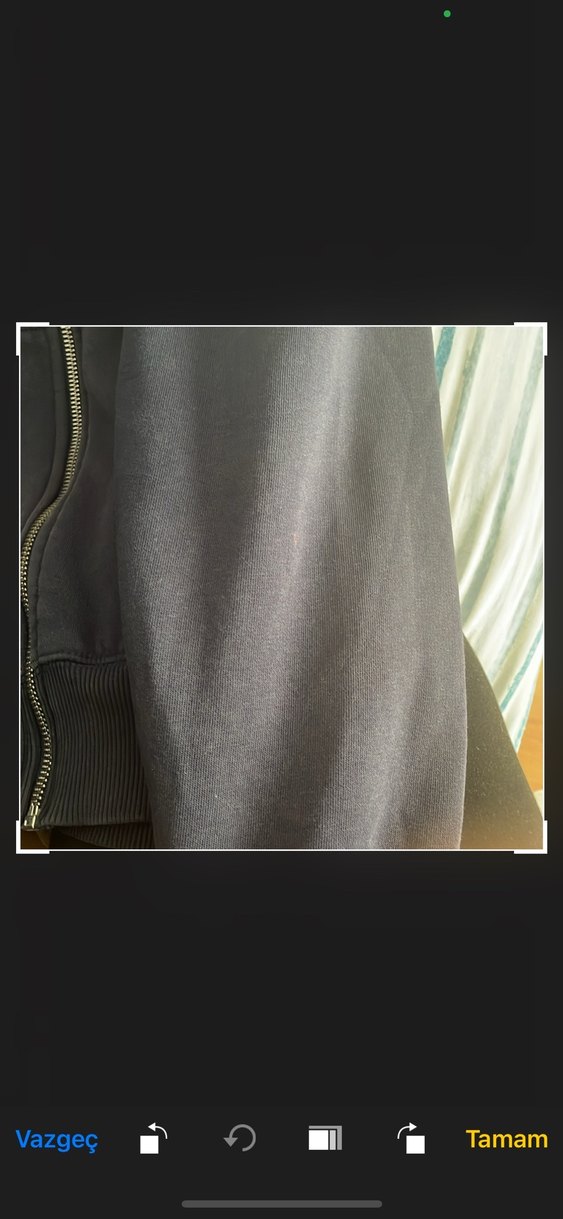 Lacivert Fermuarlı Kadın Sweatshirt - Görsel 4