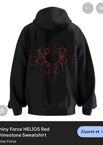 Shiny force sweatshirt - Görsel 2