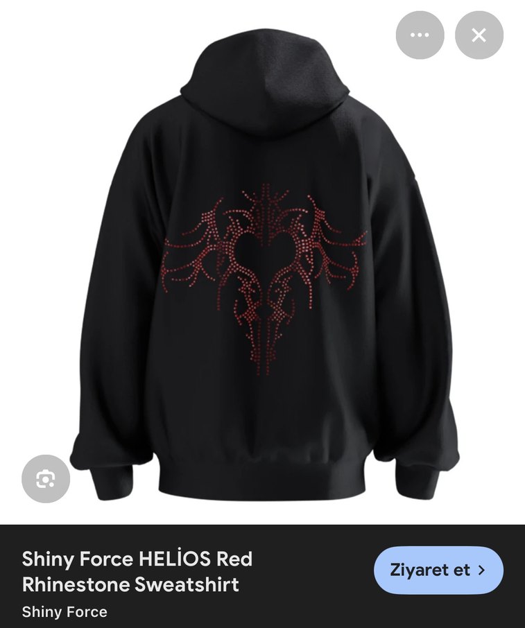 Shiny force sweatshirt - Görsel 2
